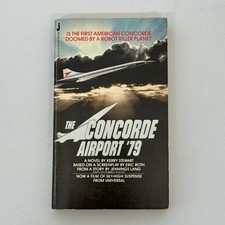 The Concorde Airport '79 Kerry Stewart 1979 First Jove Edition Thriller