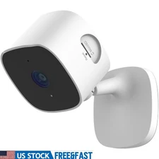 2K Indoor Wi-Fi Security Camera W/ Night Vision Two-Way Audio Motion Detection