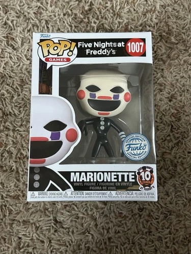 Funko Pop Marionette #1007 Five Nights at Freddy's Exclusive