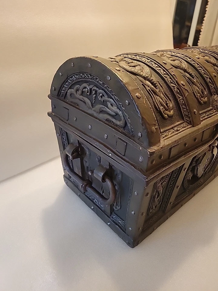 Réplicas maestras cofre del hombre muerto cofre del tesoro de Davy Jones **Ver fotos Foto 2 de 4