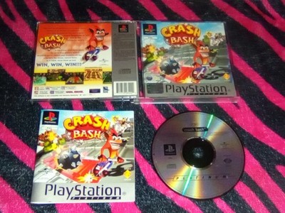 Crash Bash Playstation 1 PS1 Spiel komplett mit Anleitung