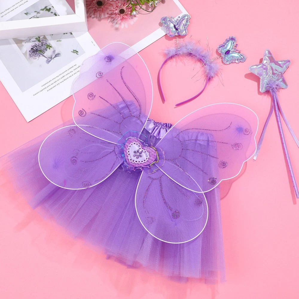 VETEMENTS Cerchio testa ali di farfalla per bambini vestire vestiti accessori bambini