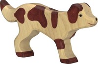 Holztiger Hofhund Aus Holz