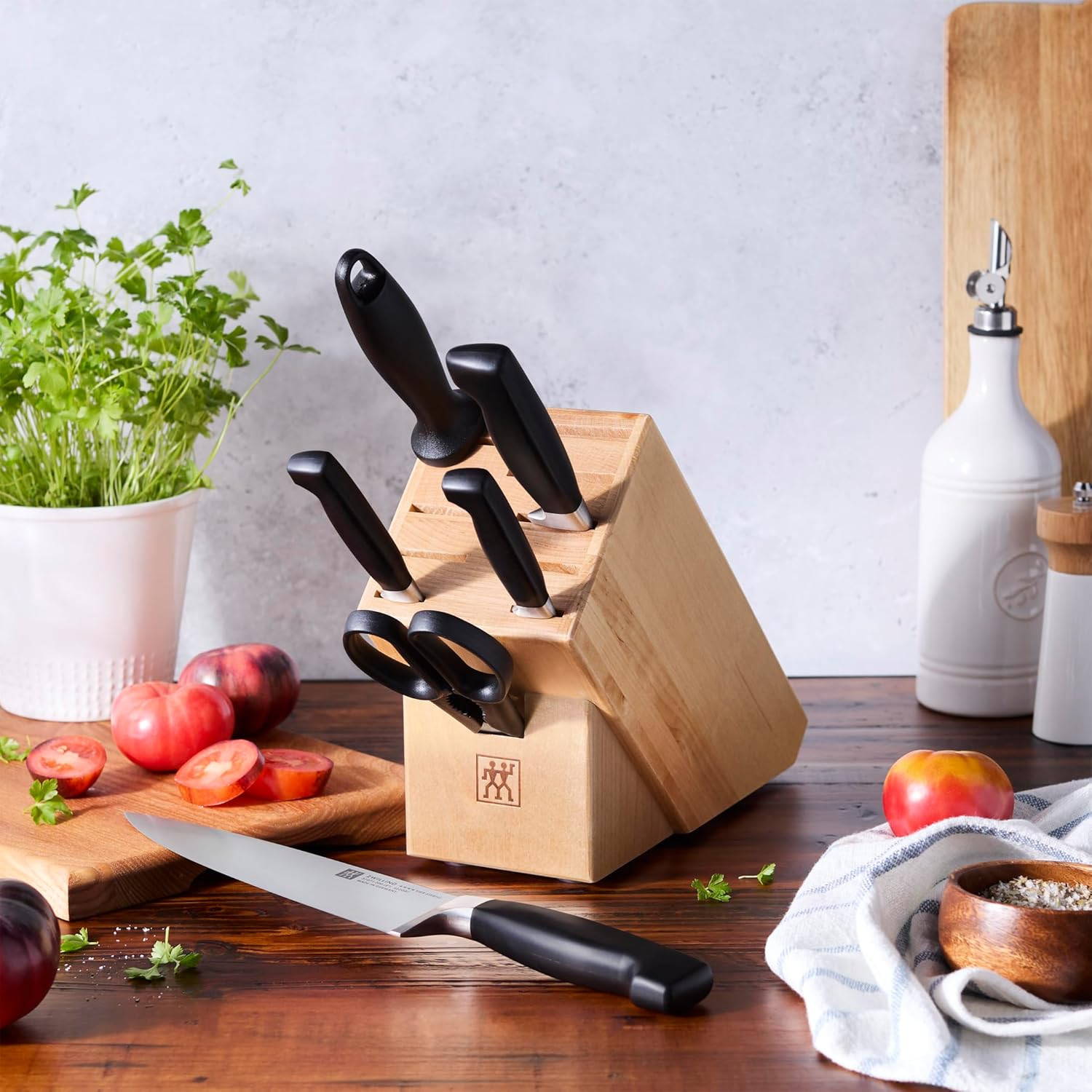 ZWILLING Four Star 7-pc Knife Block Set