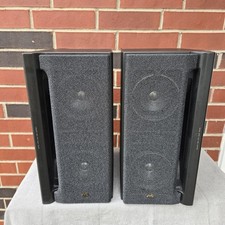 Pair of Rare Vintage JVC SP-MX70BK Labyrinth Aero Port Super Woofer Speakers