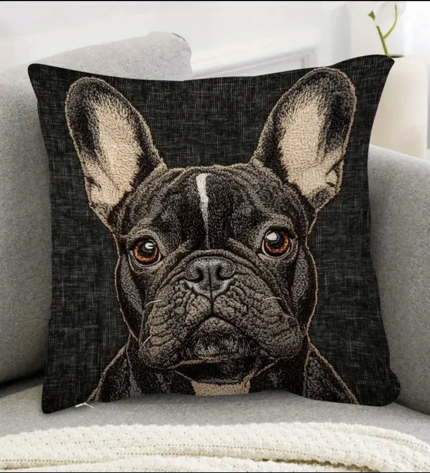 Funda de almohada Bulldog Francés Foto 2 de 4