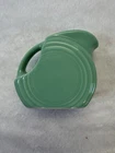 Fiesta Mini Disc Pitcher Sea Mist Green Creamer Retired 5oz Cream Syrup