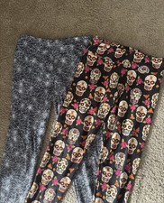 Two Halloween Themed Leggings