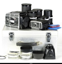 Camera Rollei Rolleiflex SL66 With Lens 50mm 80m 120mm 150mm 250mm HFT Set Mint