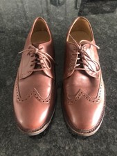 COLE HAAN Cambridge Sz 10.5 M Men WIngtip Dress Shoe Oxfords Brown