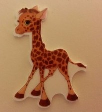 Flat Back Resins Lot of 2 for 1.50 Cute Baby Giraffe Jungle Animals Toys