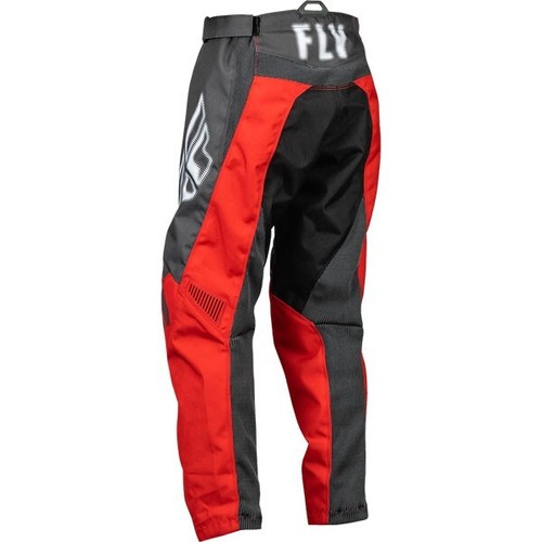 FLY RACING - YOUTH F-16 PANT RED/GREY SIZE Y-26 - Picture 2 of 2