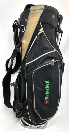 Callaway Golf Black "Heineken" Stand Carrying Cart Club Bag 7-Way