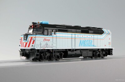 鉄道模型 kato USA F40PH Chicago Metra New Paint F40PH Chicago Metra #183 “Village of Itasca” – Kato USA
