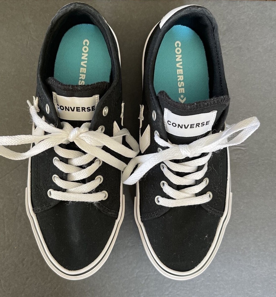 Converse Chuck Taylor Street Black canvas Sneakers Y 663648f for