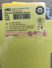 1PC PILZ PNOZ X2.8P 24-240VAC/DC 3n/o 1n/c safety relay 777302 FedEX or DHL