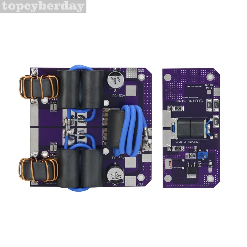 1200 W 1,8-54 MHz SW Kurzwellen-Endstufe Platine HF-Verstärker-Kit MRFX1K80H BLF188 - Bild 2 von 4