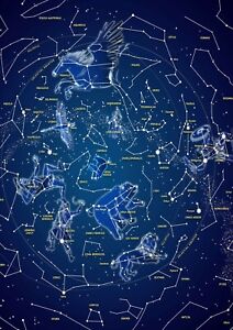 Star Chart Poster