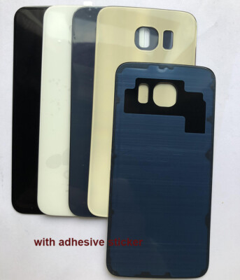 Für Samsung Galaxy S6+ S6 Edge Plus S6 Rückseite Rückseite Glas Akkudeckel Ersatz