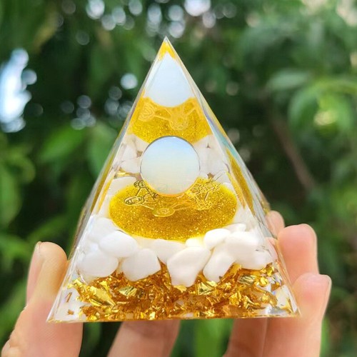 Amethyst Kristallkugel Orgonit Pyramide Obsidian Chakra Orgon Stein Energie - Bild 16 von 50
