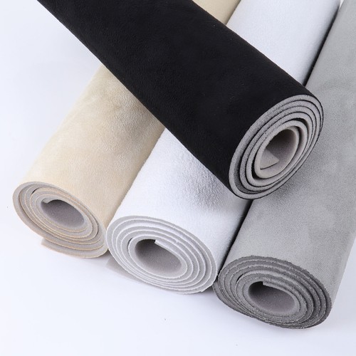Plush Suede Headliner Fabric Craft Car Roof Lining Upholstery with Foam Backing - Picture 4 of 10