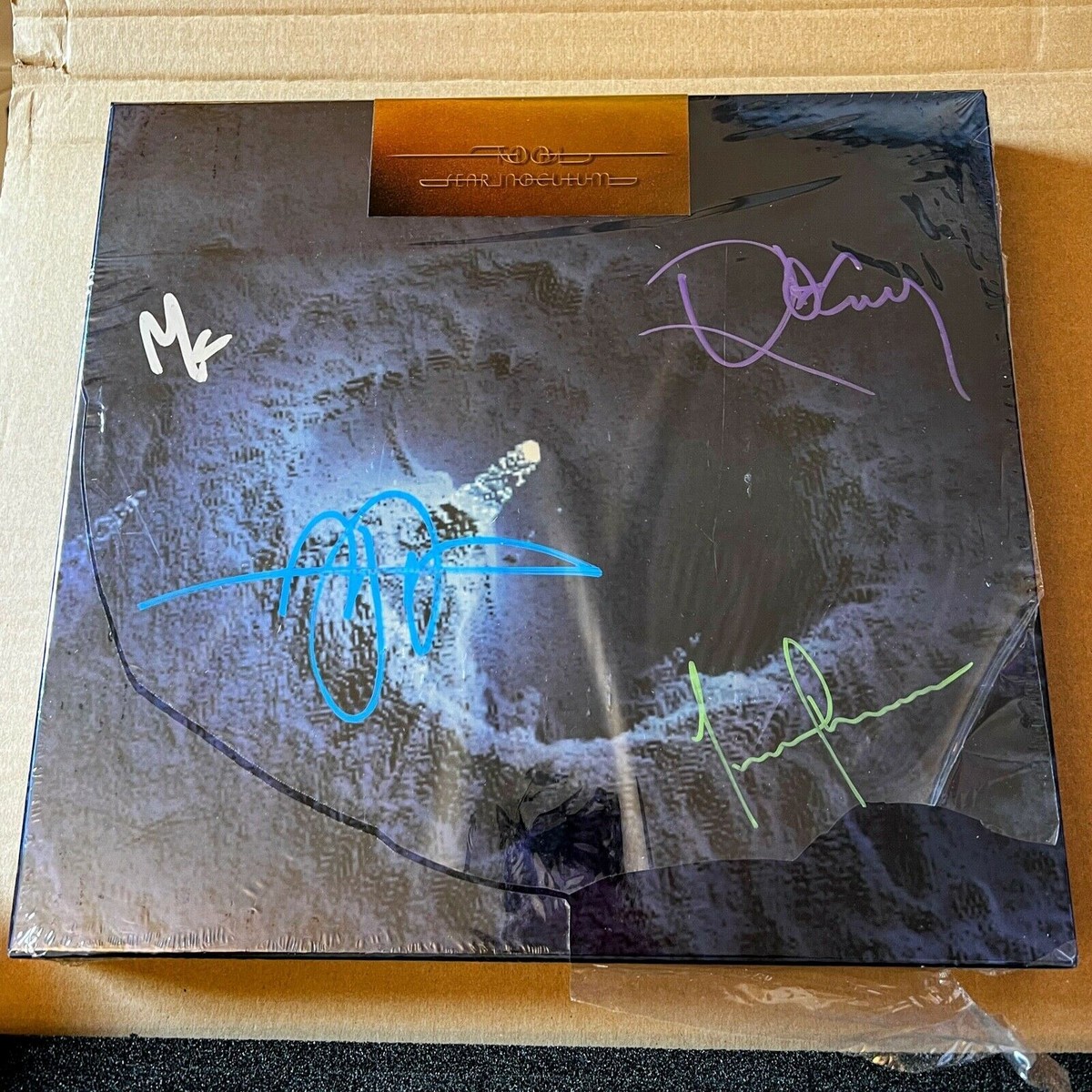 Tool Fear Inoculum SIGNED Deluxe 5 LP Vinyl Box Set