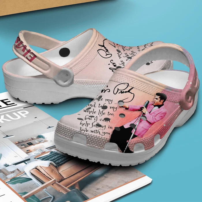 Special Design Music Star Elvis Presley Unisex Clogs