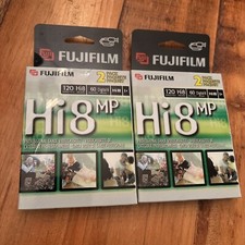 2 FujiFilm Hi8 MP Professional Grade Videocassette 2-Pack
