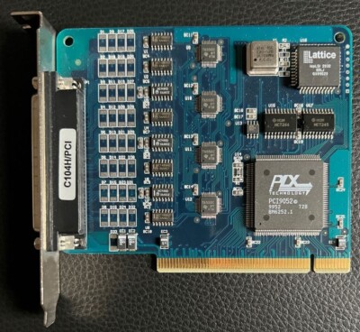 Moxa C104H/PCI  SCSI Communication & Control Board - PCI Steuerplatine