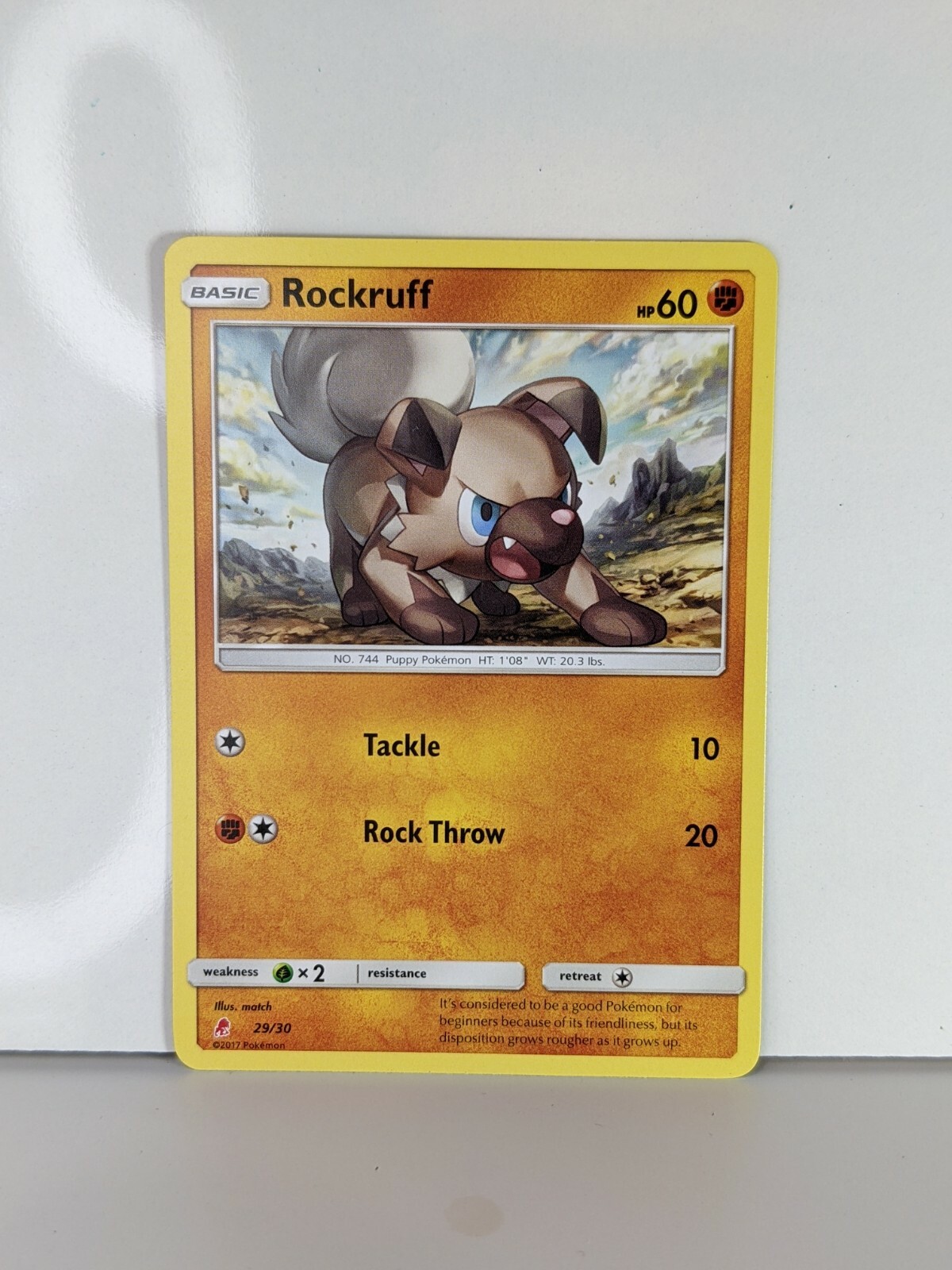 Rockruff * 14/30 * Mint/NearMint