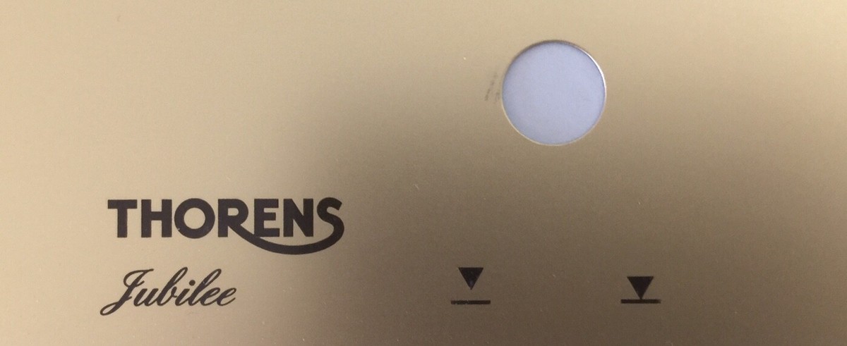 ◆大感謝祭!! THORENS TD-147 アウタープラッター m0t9086 RARE VINTAGE NOS THORENS LAHR TD 147 JUBILEE GOLD FACE PLATE