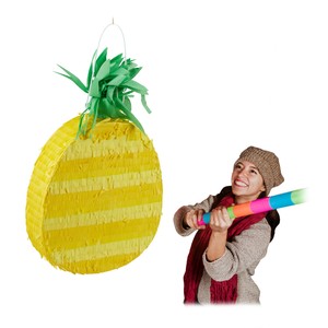 Pinata Ananas Jaune Pinata Anniversaire A Remplir Pour Enfants Adultes Pinata Ebay