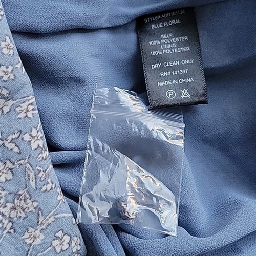 ASTR THE LABEL Blue Floral Midi Dress - Picture 11 of 12