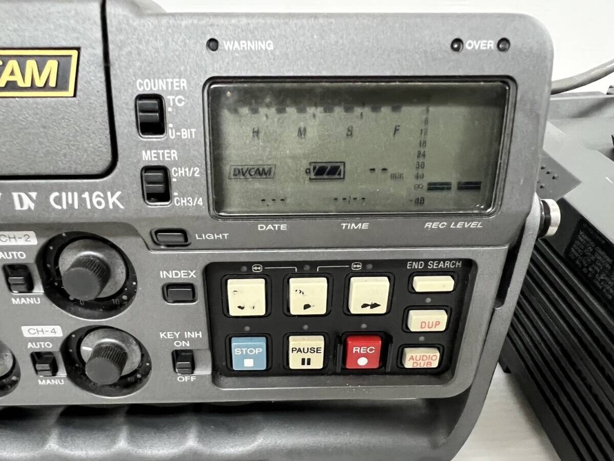 ベース SONY DSR-50 Sony DSR-50 Portable DV MiniDV DVCAM VCR Player Recorder VTR Tape