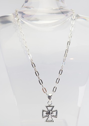 Vintage designer sterling silver double 