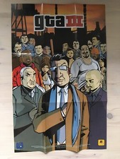 GTA III (3) ORIGINAL POSTER SAMMLERSTÜCK 
