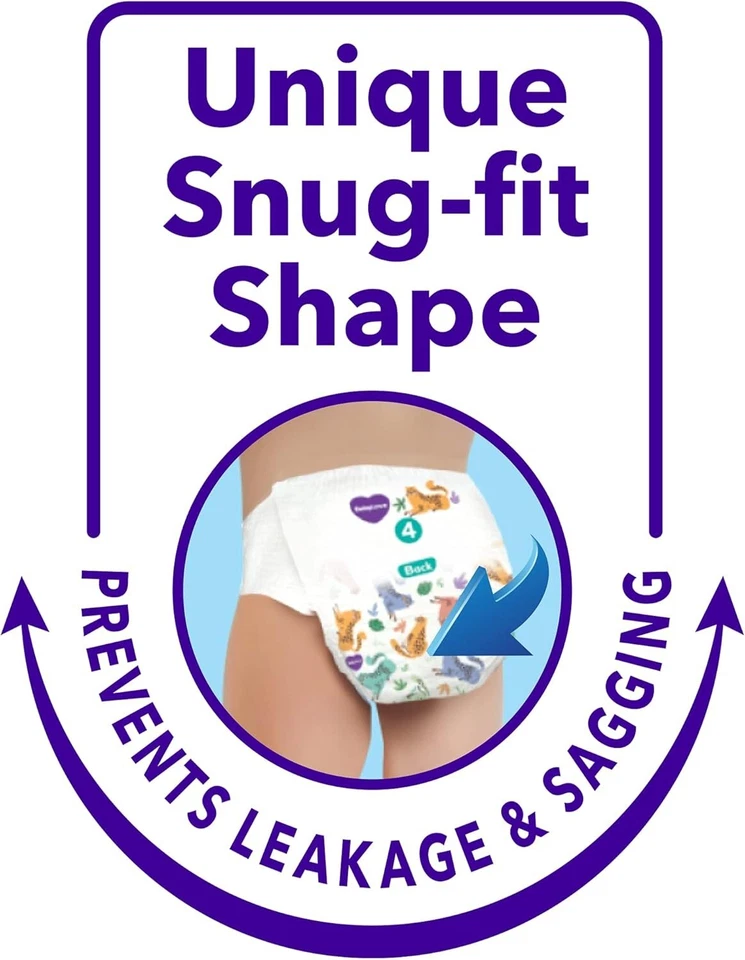 Babylove Nappy Pants Size 5 (12-17Kg) 100 Pieces (2 X 50 Pack) | FREE SHIPPING - image 4 of 4