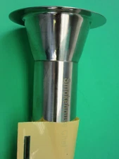 Steel #32 x 2" STAINLESS Meat grinder funnel tube LEM Cabelas Hobart Biro etc