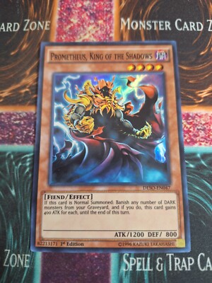 Yu-Gi-Oh! TCG Prometheus, King of the Shadows DESO-EN047 Super Rare 1st Ed NM