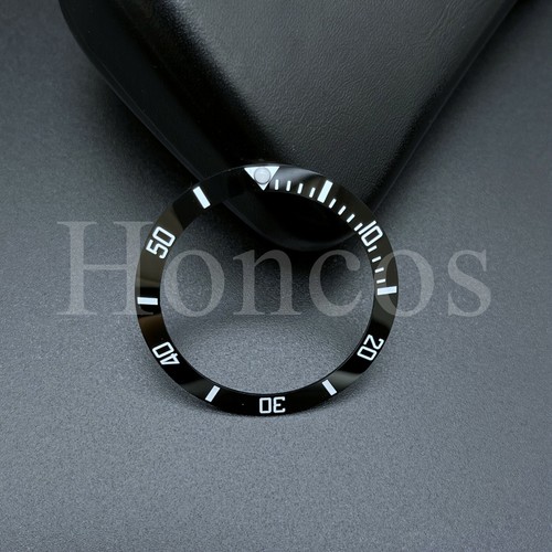 38mm Black Ceramic Bezel Insert Ring Fits For Rolex Sub 40mm Case Watch - Picture 5 of 5