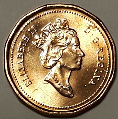 1996 CANADA 1 Cent Uncirculated Copper Penny From Mint Roll UNC | eBay