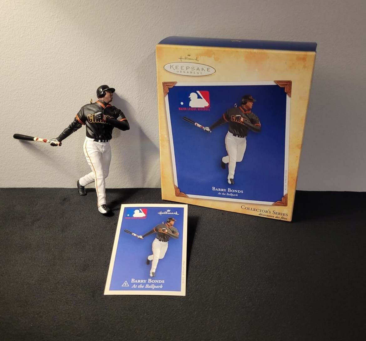 スポーツ Hallmark Keepsake Ornament Barry Bonds 2004 Hallmark Keepsake Ornament Barry Bonds 9th in Series 