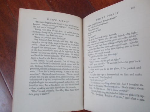 White Piracy by James Warner Bellah 1933 Vintage Hardcover Book preowned - Picture 3 of 11