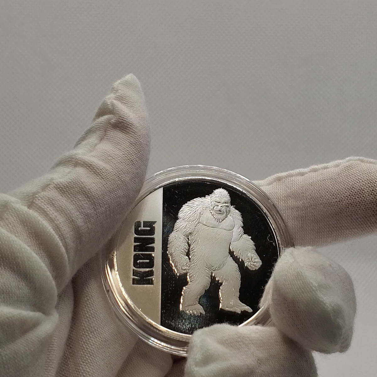 2021 King Kong 1 oz .999 Silver Coin Coin vs Gorilla vs