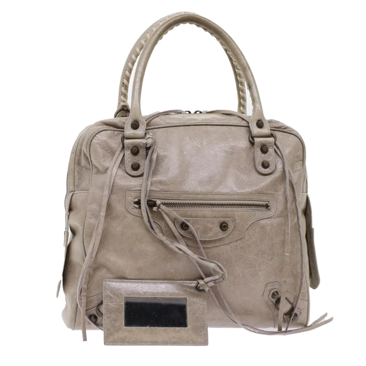 Balenciaga city cheap mini gray