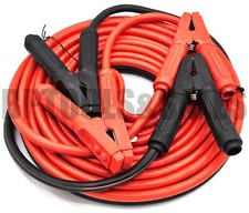 Heavy Duty 25 Feet 1 Gauge Jumper Booster Cables 800 Amp Power Jumping Cables
