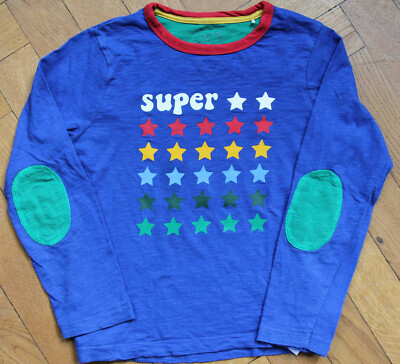Mothercare Little Bird Jungen T-Shirt Langarmshirt 6-7 116 122 70er retro