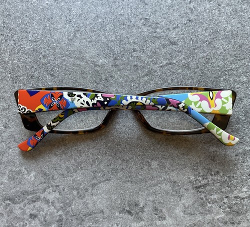 Vera Bradley Eyeglasses Laurier Rio Tortoise/Flower +2.00 Reading Glasses G2 - Picture 4 of 6