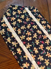 Handcrafted-Quilted Runner-Run, Run as Fast ...Can-The Gingerbread ManNEW 8/2025