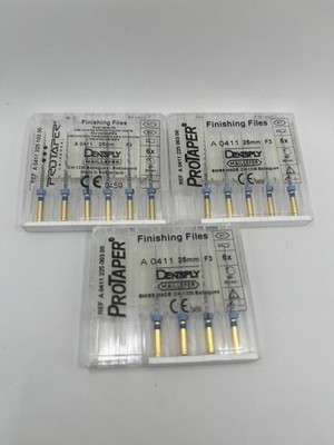 Dentsply Maillefer Protaper Universal  Finishing Files F3 Feile 25mm 15 Stück 